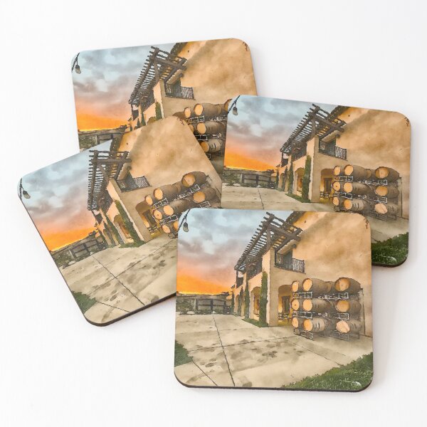 Item preview, Barrels at Sunset designed and sold by Design and the City Art Photos.