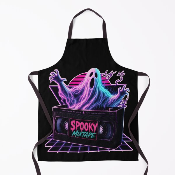 Item preview, Spooky Mixtape Ghost VHS Synthwave Halloween designed and sold by Cary-s.