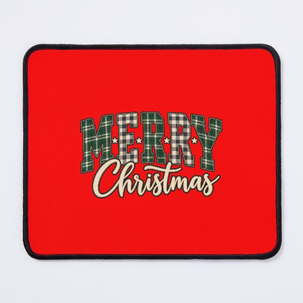 Item preview, Green Tartan Merry Christmas Letters designed and sold by AMICO77.