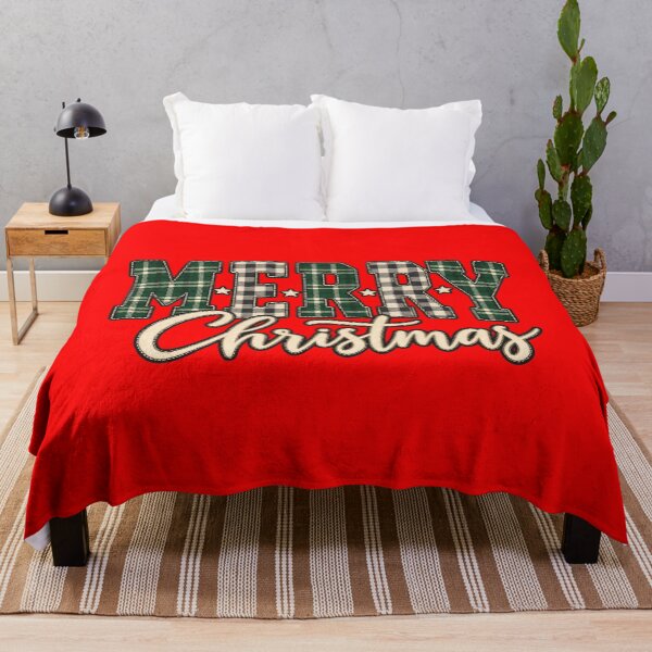 Item preview, Green Tartan Merry Christmas Letters designed and sold by AMICO77.