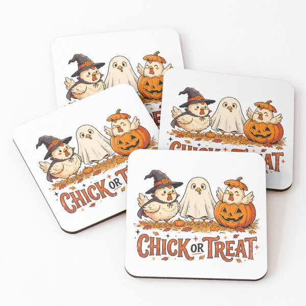 Item preview, Chick Or Treat Halloween Chickens - Funny Farm Costume Art designed and sold by Pollock.