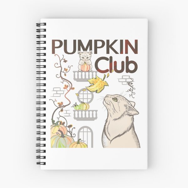 Item preview, Pumpkin Club Autumn Cats designed and sold by catnbloom.