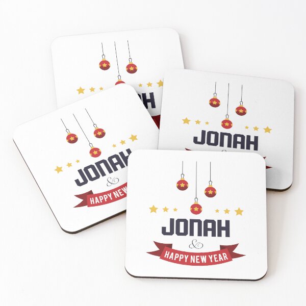 Item preview, Jonah Funny Personalized Christmas Name – Cool Custom Holiday Gift for Men and Boys designed and sold by Oussinc.