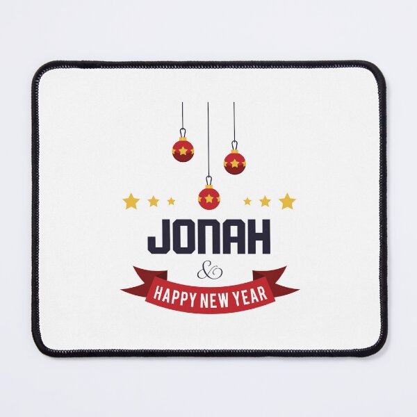 Item preview, Jonah Funny Personalized Christmas Name – Cool Custom Holiday Gift for Men and Boys designed and sold by Oussinc.