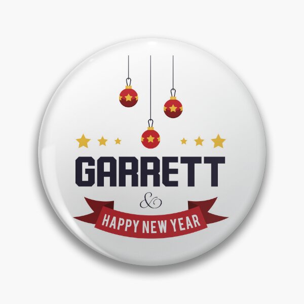 Item preview, Garrett Funny Personalized Christmas Name – Cool Custom Holiday Gift for Men and Boys designed and sold by Oussinc.