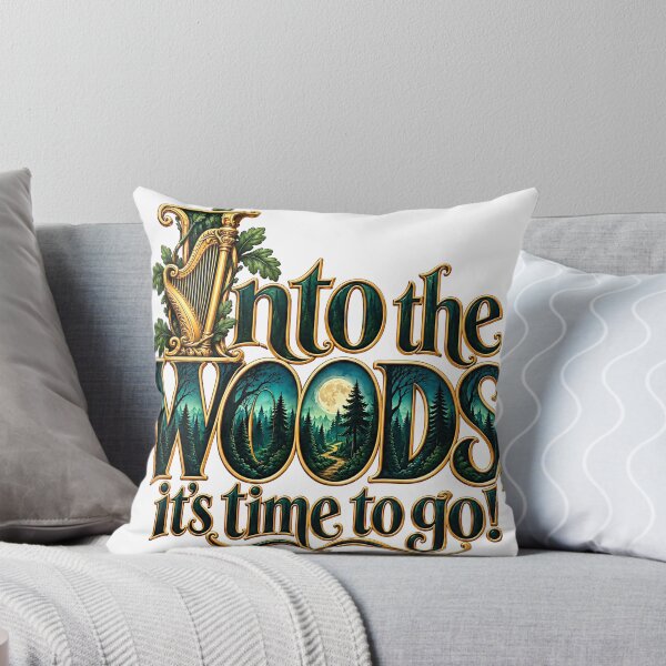 Item preview, Into the Woods - IT'S TIME TO GO designed and sold by Lyric Vault - Rock on.