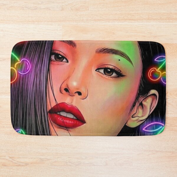 Item preview, BP J Cherry Pride Singer Actress Thai GL LGBTQ+ Cartoon Decor Comic Wall Art Print Poster Shirt Clock Blanket KDrama designed and sold by Mind Space.