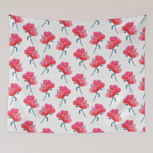 Item preview, Romantic red poppies designed and sold by Navitaloves.