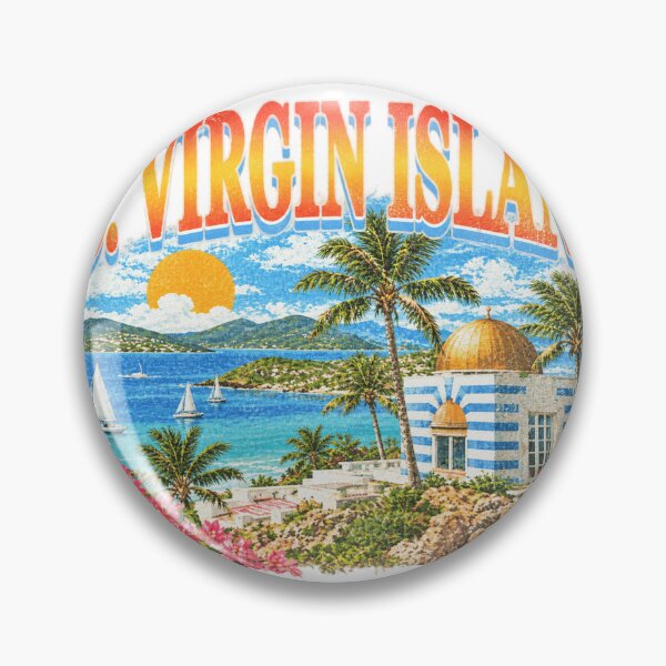 Item preview, U.S. Virgin Islands Souvenir designed and sold by RawPivot.