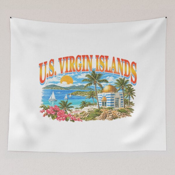 Item preview, U.S. Virgin Islands Souvenir designed and sold by RawPivot.