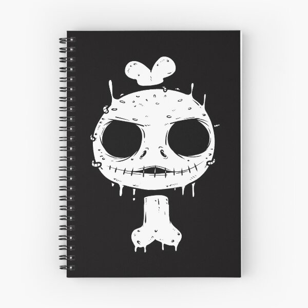 Item preview, Simple Black And White Nightmare Jack Skeleton Head  designed and sold by draxozart.