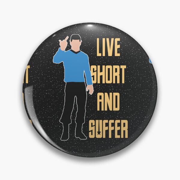 Item preview, Live short and suffer designed and sold by 4gottenlore.