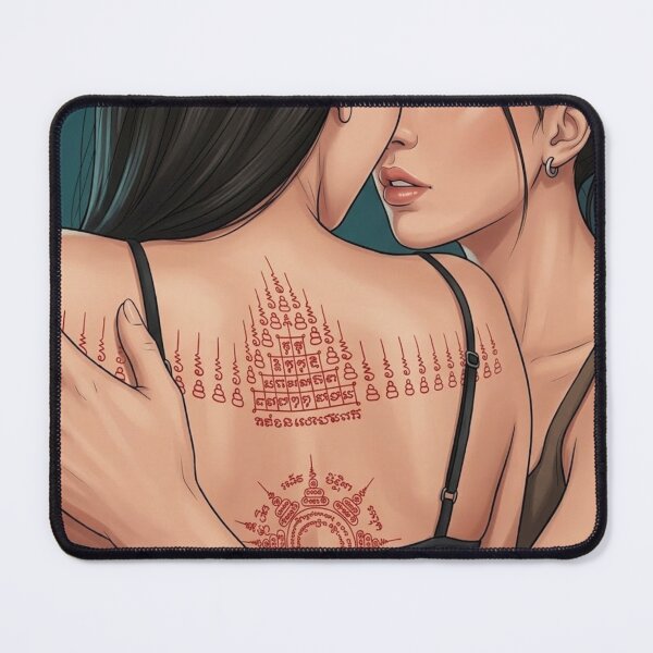 Item preview, BinOon Peem Bulan Meaning Actress Thai GL LGBTQ+ Cartoon Decor Comic Wall Art Print Poster Shirt Clock Blanket KDrama designed and sold by Mind Space.