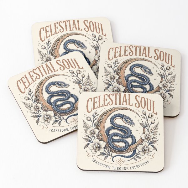Item preview, Celestial Soul Vintage Botanical Serpent Poster designed and sold by Nadiename.