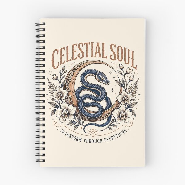 Item preview, Celestial Soul Vintage Botanical Serpent Poster designed and sold by Nadiename.
