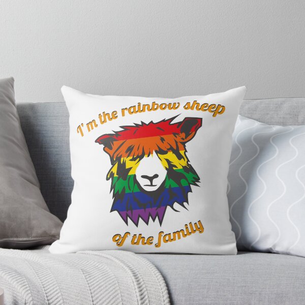 Item preview, Rainbow Sheep designed and sold by Inappropriate Giggles.