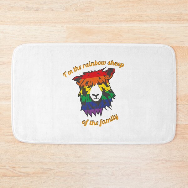 Item preview, Rainbow Sheep designed and sold by Inappropriate Giggles.