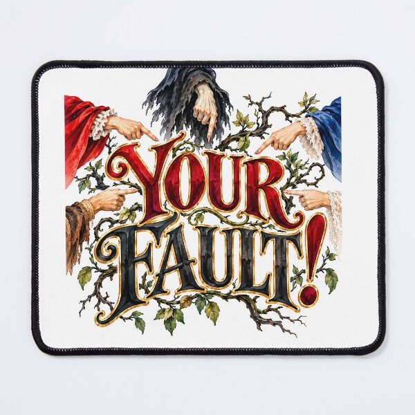 Item preview, Into the Woods - YOUR FAULT designed and sold by Lyric Vault - Rock on.