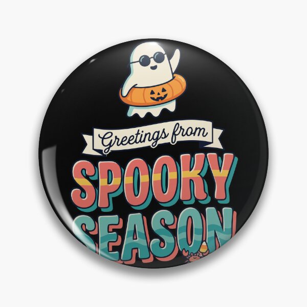 Item preview, Greetings from Spooky Season Summer Ghost Halloween designed and sold by JoseloRochaArt.