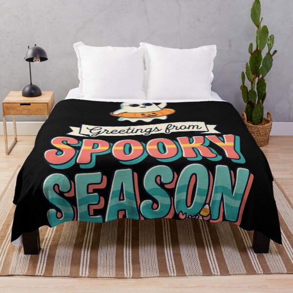 Item preview, Greetings from Spooky Season Summer Ghost Halloween designed and sold by JoseloRochaArt.