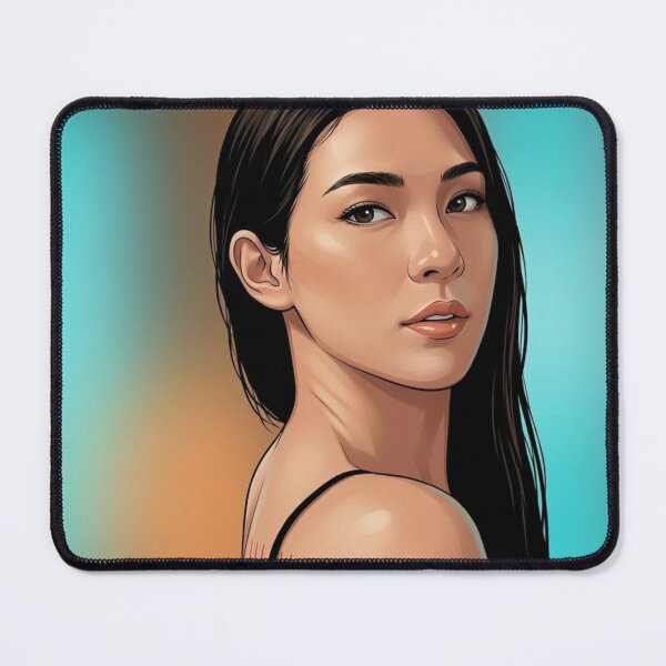 Item preview, BinOon Bint Bulan Unstoppable Actress Thai GL LGBTQ+ Cartoon Decor Comic Wall Art Print Poster Shirt Clock Blanket KDrama designed and sold by Mind Space.