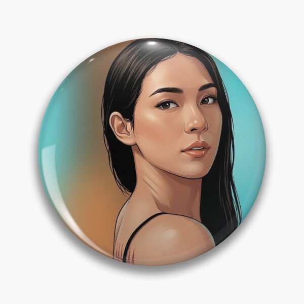 Item preview, BinOon Bint Bulan Unstoppable Actress Thai GL LGBTQ+ Cartoon Decor Comic Wall Art Print Poster Shirt Clock Blanket KDrama designed and sold by Mind Space.