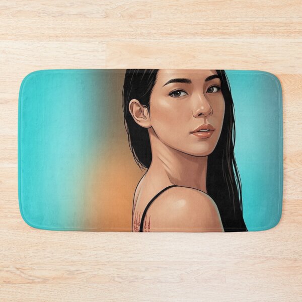 Item preview, BinOon Bint Bulan Unstoppable Actress Thai GL LGBTQ+ Cartoon Decor Comic Wall Art Print Poster Shirt Clock Blanket KDrama designed and sold by Mind Space.