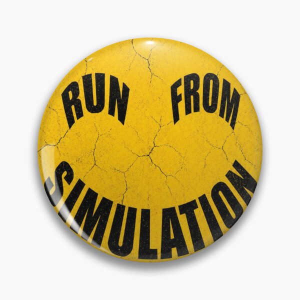 Item preview, Run from simulation. Yellow smiley designed and sold by GRIMDELIGHT.