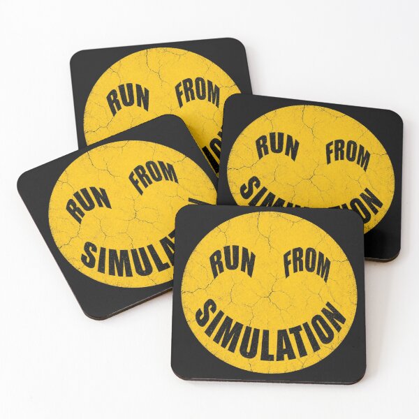 Item preview, Run from simulation. Yellow smiley designed and sold by GRIMDELIGHT.