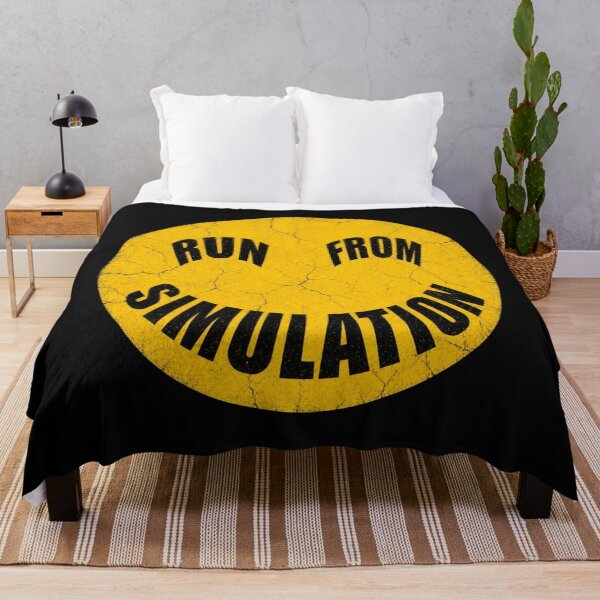 Item preview, Run from simulation. Yellow smiley designed and sold by GRIMDELIGHT.