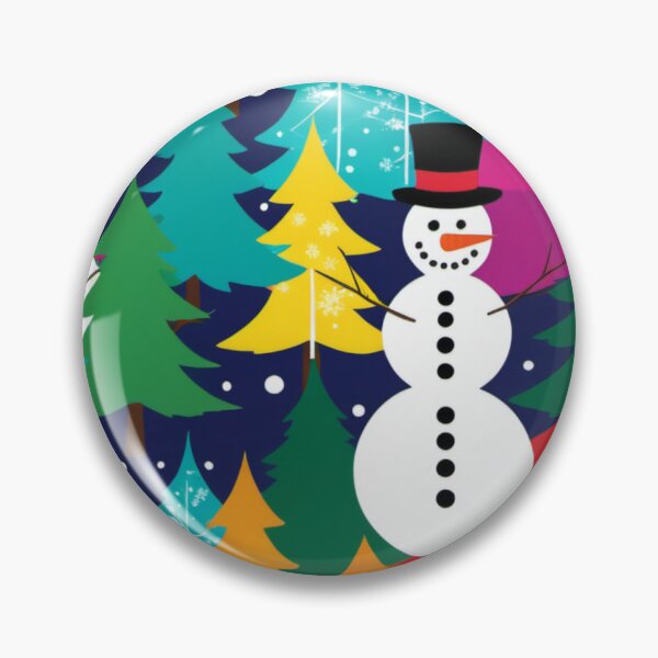 Item preview, Muñeco de nieve de colores Blizzard designed and sold by lifeinspired4u.
