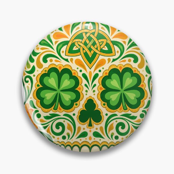 Item preview, Sugar Skull Shamrock St. Patrick's Day Irish Celtic Art designed and sold by Apogee Publishing.
