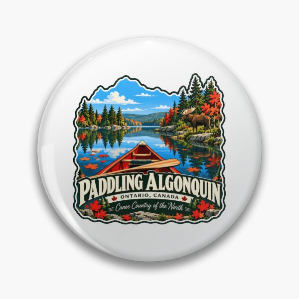 Item preview, Paddling Algonquin Ontario Canada Canoe Country Of The North Wilderness Explorer Travel designed and sold by JonesFlora2025.