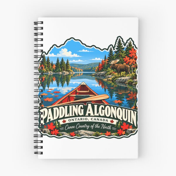 Item preview, Paddling Algonquin Ontario Canada Canoe Country Of The North Wilderness Explorer Travel designed and sold by JonesFlora2025.