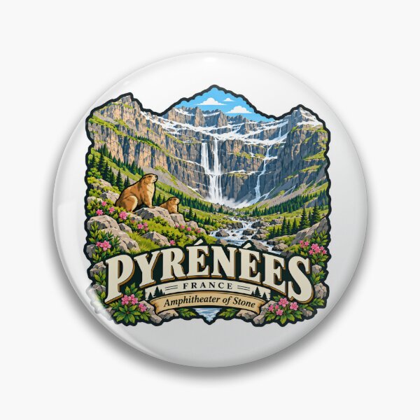 Item preview, Pyrénées France Amphitheater Of Stone Mountain Travel Hiker Nature designed and sold by Simsimah26Parks.