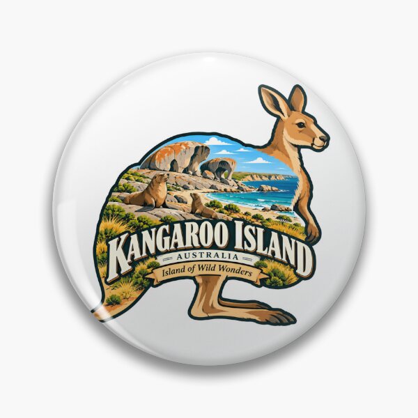 Item preview, Kangaroo Island Australia Island Of Wild Wonders Australian Travel Souvenir Vacation designed and sold by Simsimah26Parks.
