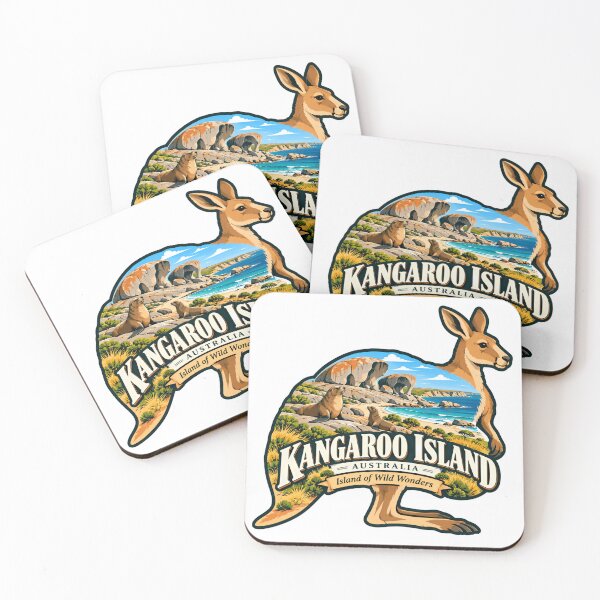 Item preview, Kangaroo Island Australia Island Of Wild Wonders Australian Travel Souvenir Vacation designed and sold by Simsimah26Parks.
