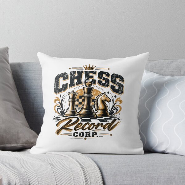 Item preview, Chess Record Corp. Chess Player Strategy Game designed and sold by SkeletonsDanger.