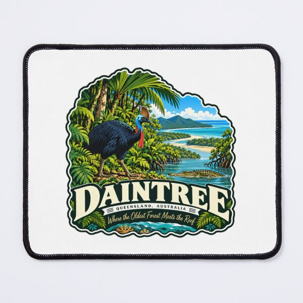 Item preview, Daintree Queensland Australia Where The Oldest Forest Meets The Reef Nature Traveler designed and sold by JonesFlora2025.