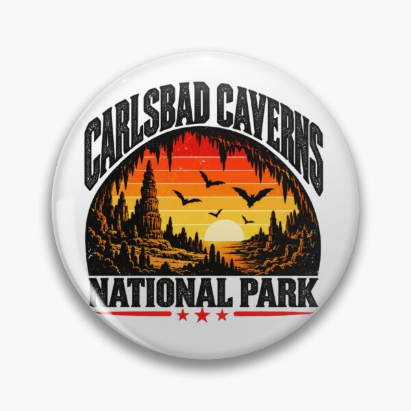 Item preview, Aventura de recuerdo de viaje en el Parque Nacional de las Cavernas de Carlsbad designed and sold by Simsimah26Parks.