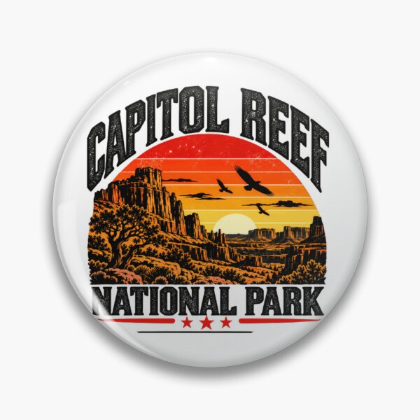 Item preview, Capitol Reef National Park Utah Travel Souvenir Hiker designed and sold by Simsimah26Parks.