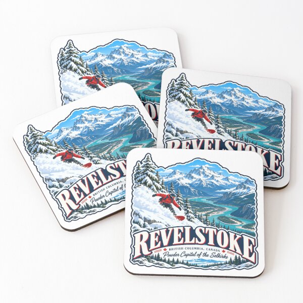 Item preview, Revelstoke British Columbia Canada Powder Capital Of The Selkirks Winter Sports Snowboarder Travel designed and sold by JonesFlora2025.