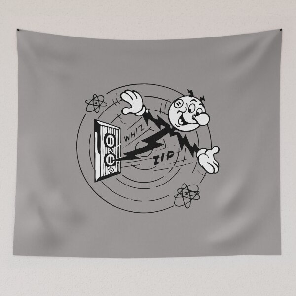 Item preview, Retro Electric Zap Cartoon Outlet Whiz Zip-6 designed and sold by PatrickEGardner.