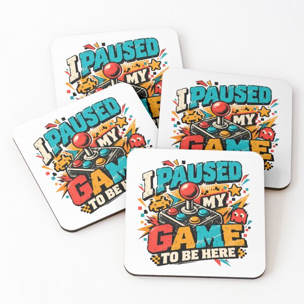 Item preview, I Paused My Game To Be Here Gamer Video Game Retro Gaming designed and sold by HumansStuck12.