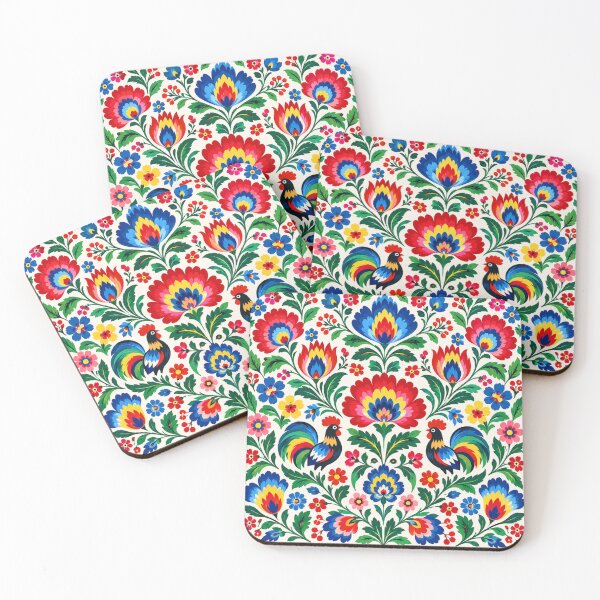 Item preview, Polish Folk Art – Roosters & Flowers designed and sold by lbl-shop.