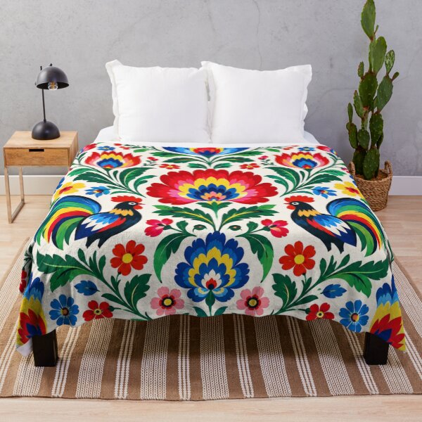 Item preview, Polish Folk Art – Roosters & Flowers designed and sold by lbl-shop.