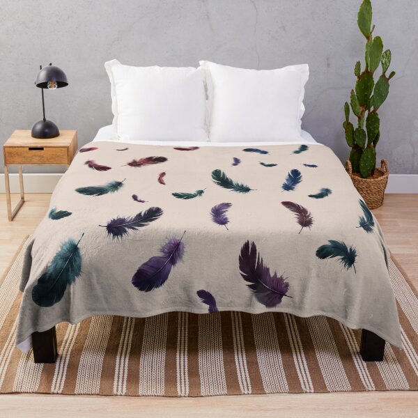 Item preview, Ethereal Jewel-Toned Feather Collection designed and sold by AbeiiStore.