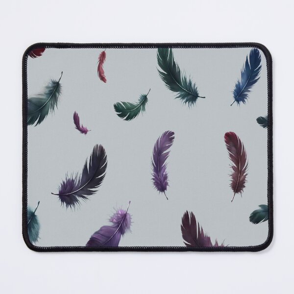 Item preview, Ethereal Jewel-Toned Feather Collection designed and sold by AbeiiStore.
