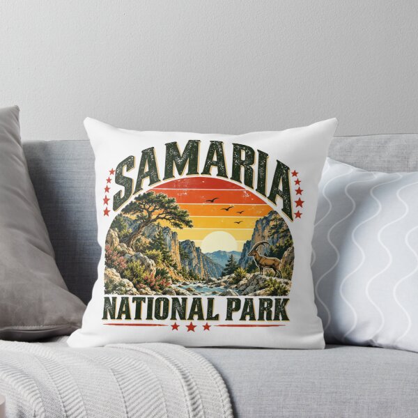 Item preview, Samaria National Park Greece Hiking Travel Souvenir For Nature Lovers designed and sold by Simsimah26Parks.