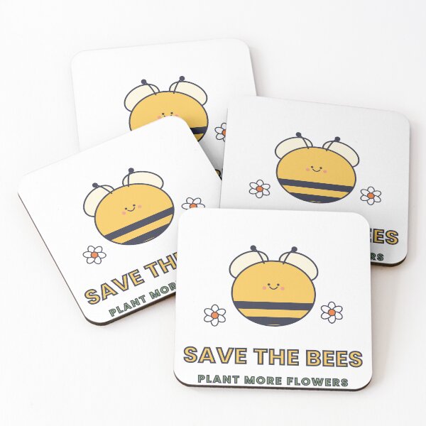 Item preview, Save The Bees Cute Bumblebee designed and sold by kassimis.